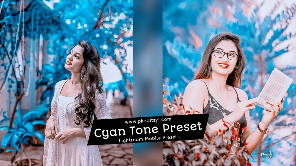 Cyan Tone Lightroom Mobile Preset Free Download