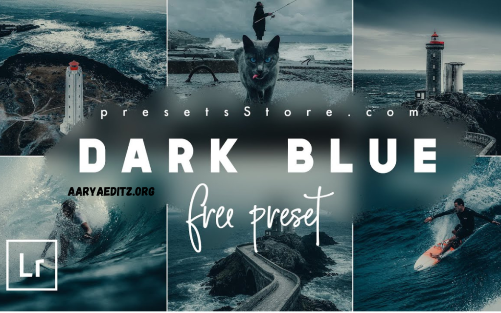 Dark Blue Free Lightroom DNG Preset