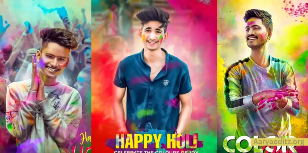 Editing Holi Color Png Background Download