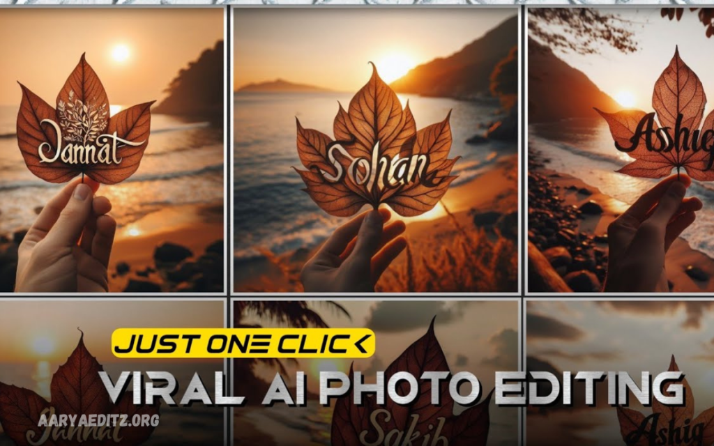 Dry Leaf Name Ai Photo Editing Prompt Link 2024