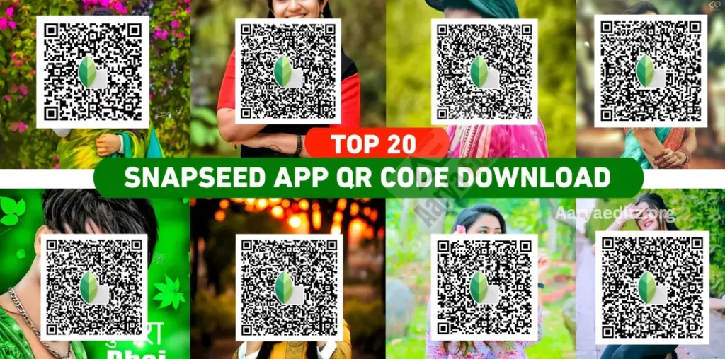 Best Snapseed Qr Codes Preset HD 4K