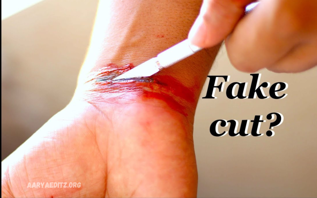Hand Cut Photo Fake