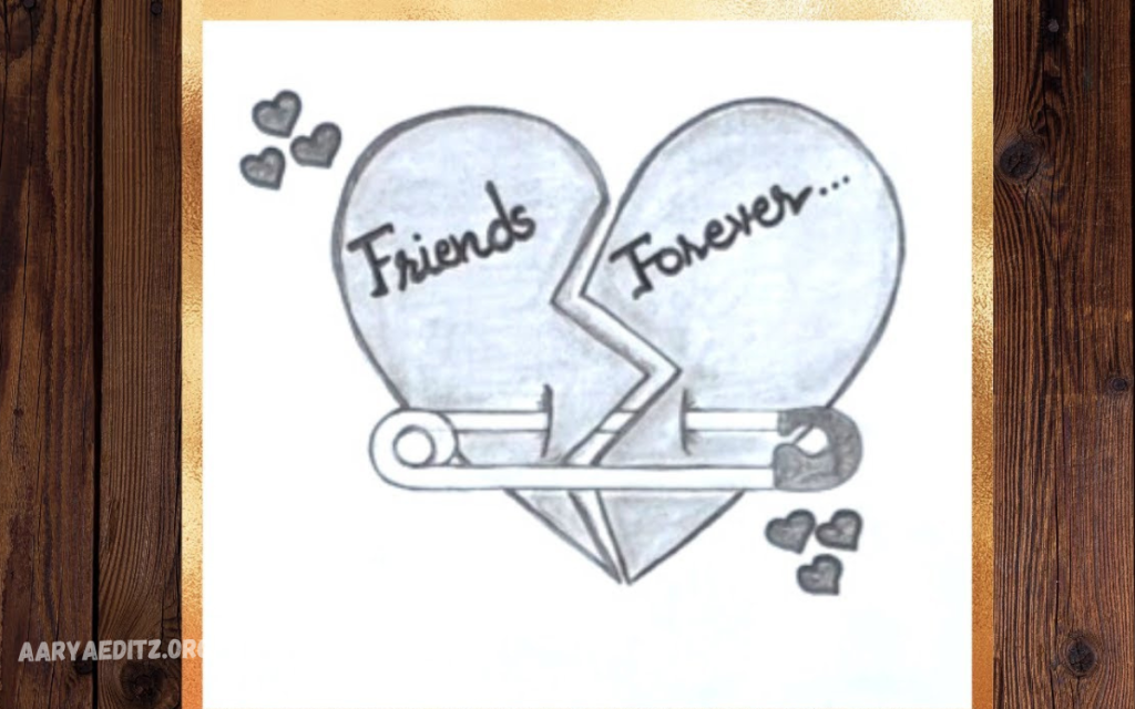 Easy Pencil Drawings to Celebrate Friendship