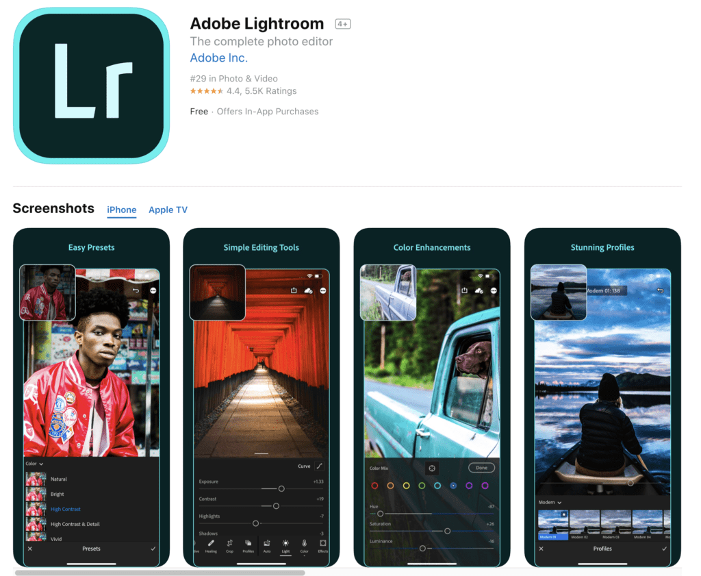Download and Install Lightroom Mobile Presets